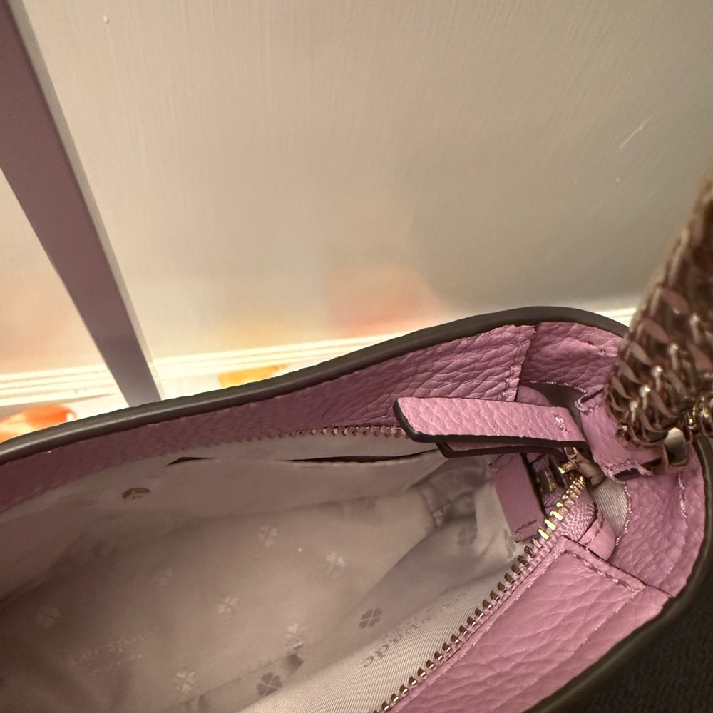 Kate Spade Lavender Crossbody/Shoulder Bag with Chain Straps - Picture 7 of 11